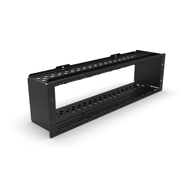 19 inch rack mount 3U Pro Enclosed for 12x RASPBERRY Pi - FRONT REMOVABLE