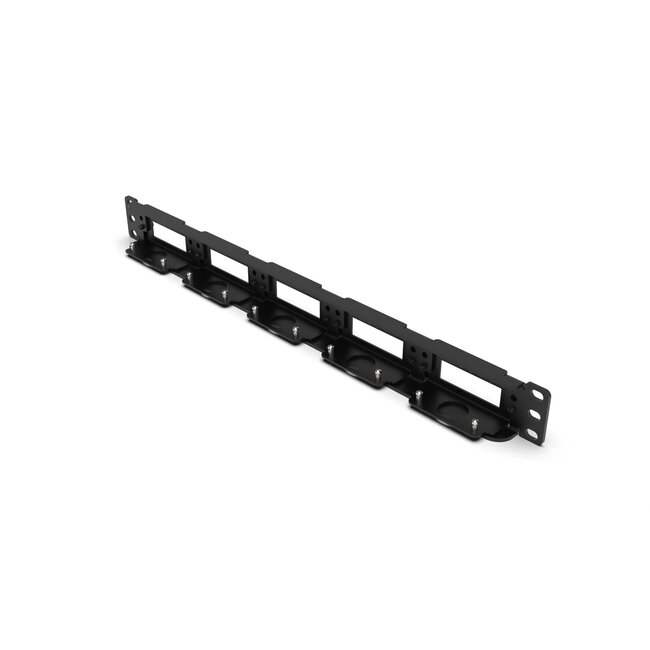 Raspberry Pi 19 inch 1U rack mount for 5x RBPi, FRONT REMOVABLE!