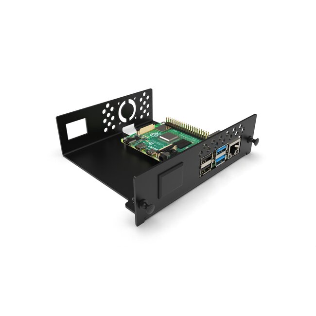 Raspberry Pi Tray Pro Enclosed - FRONT REMOVABLE