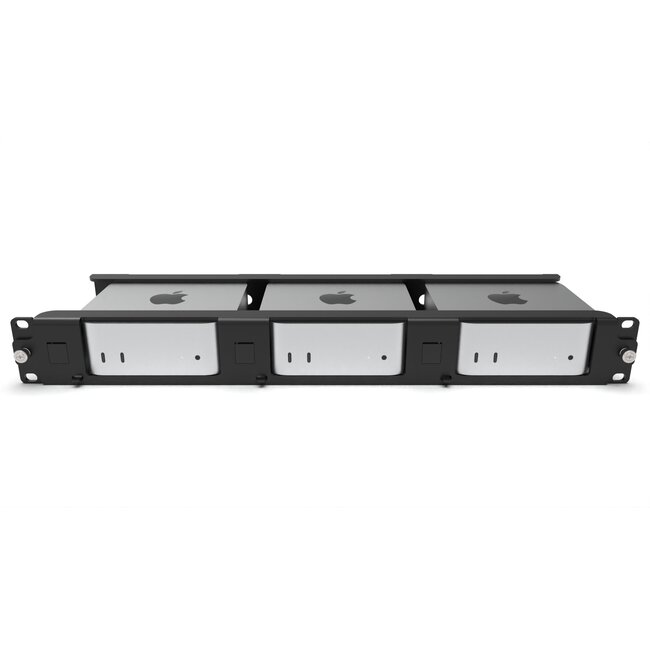 19-inch 1.25U rack mount for 1~3 Mac mini 2024 (M4)