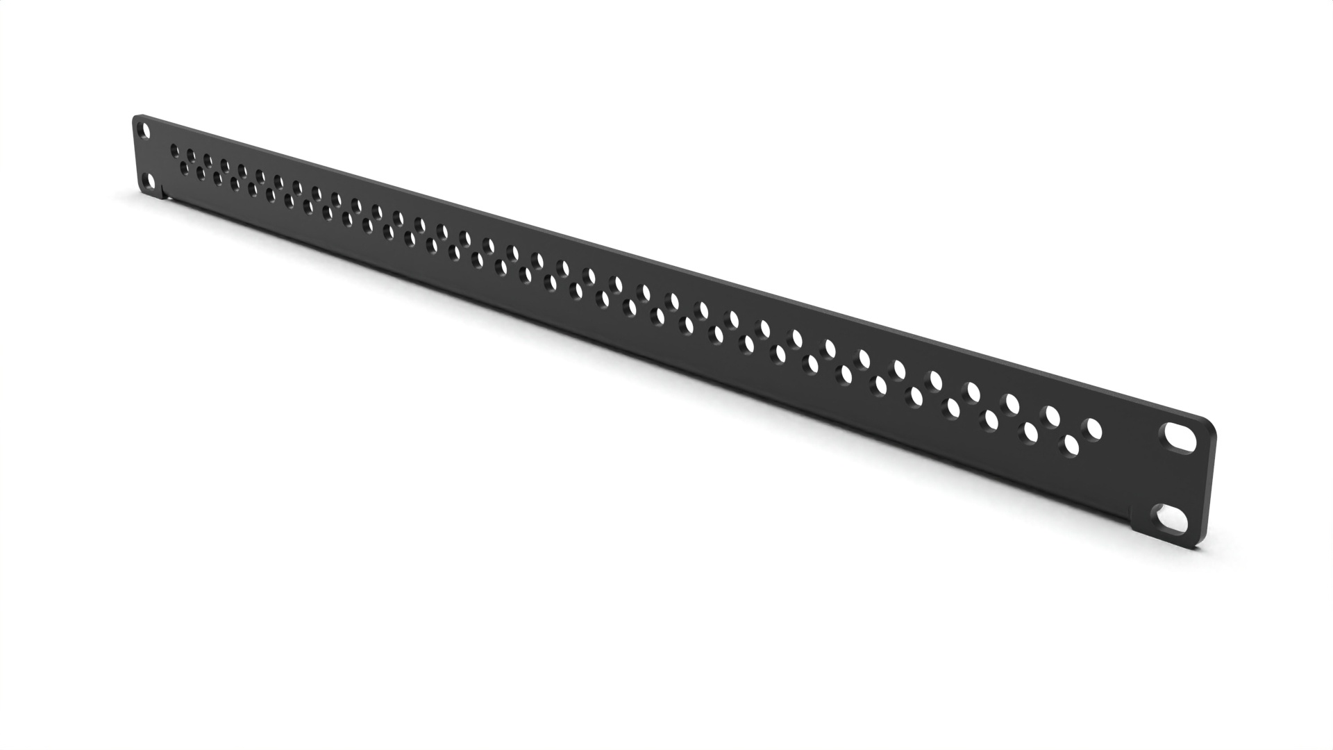 19-inch 0.75U rack mount plate vented - MyElectronics