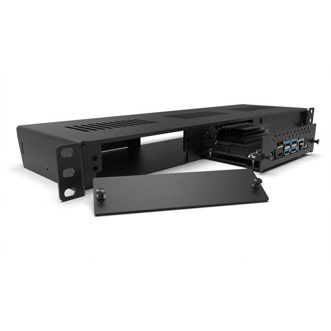 1U rack mount Pro Enclosed 1x Jetson (exp. to 3) - FRONT REMOVABLE