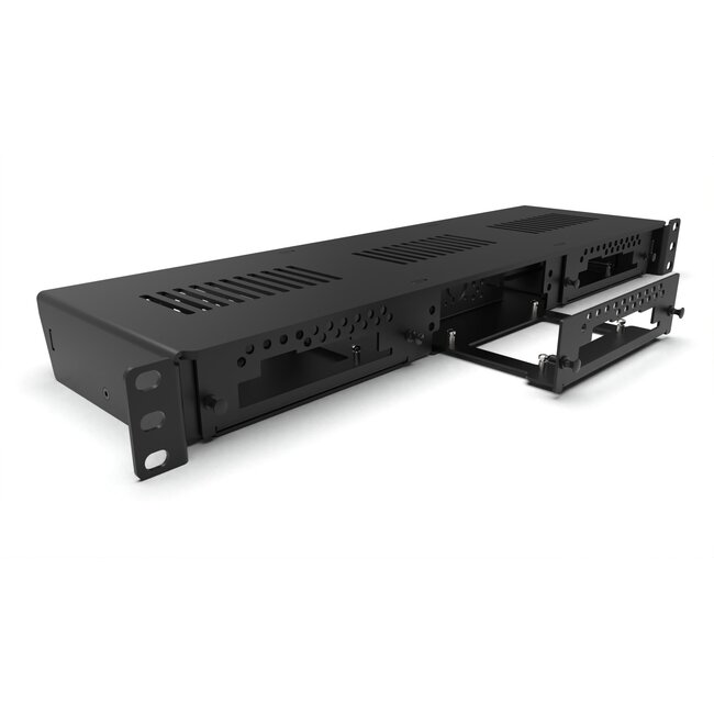 1U rack mount Pro Enclosed 3x Jetson - FRONT REMOVABLE