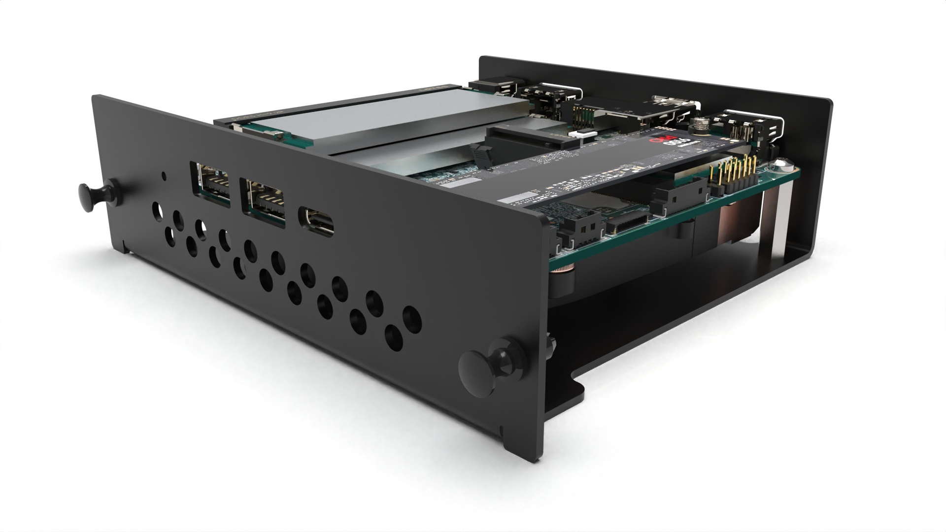 NUC14/15 Pro board Tray Pro FRONT REMOVABLE - MyElectronics
