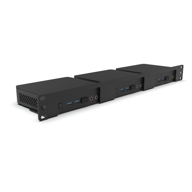 19-inch 1U rack mount for 1~3 NUC Essential / Pro / Pro+