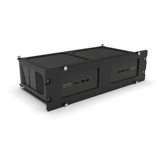 19-inch rack mount 3U for 1 or 2x NUC9 Ghost Canyon and NUC9 Quartz Canyon