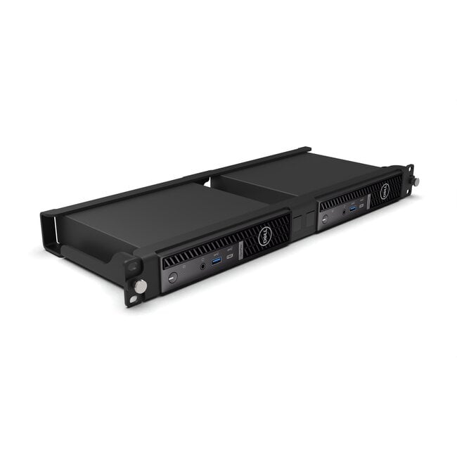19-inch 1U rack mount for 2x DELL Micro