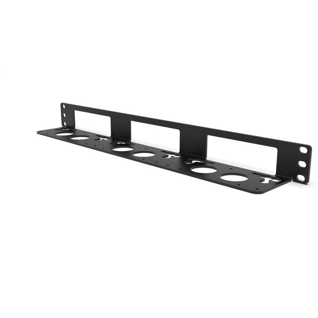 19-inch 1U rack mount for 1~3 NUC Essential / Pro / Pro+ including 2x blind