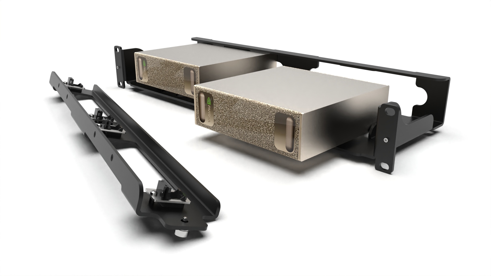 19-inch 1,5U rack mount for 2x NVIDIA DGX Spark - MyElectronics
