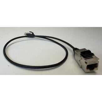 LAN Cat.6A connector/insert met afneembare kabel