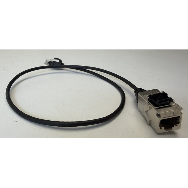 LAN Cat.6A connector/insert met afneembare kabel