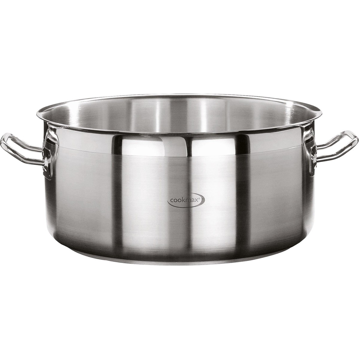 Bratentopf flach "Cookmax Professional" Ø 40 cm, H: 19 cm. Inhalt 32,9L