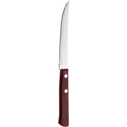 Steak-/Pizzabesteck "Churrasco" Messer L: 21cm mahagoni