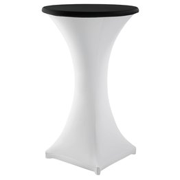Tischplattenbezug Ø 70 cm grau