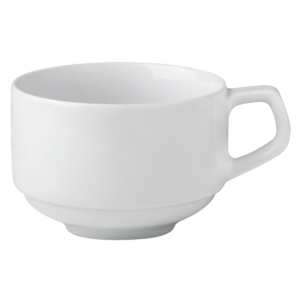 Hotelporzellan "Rotondo" Tasse stapelbar Kaffee obere