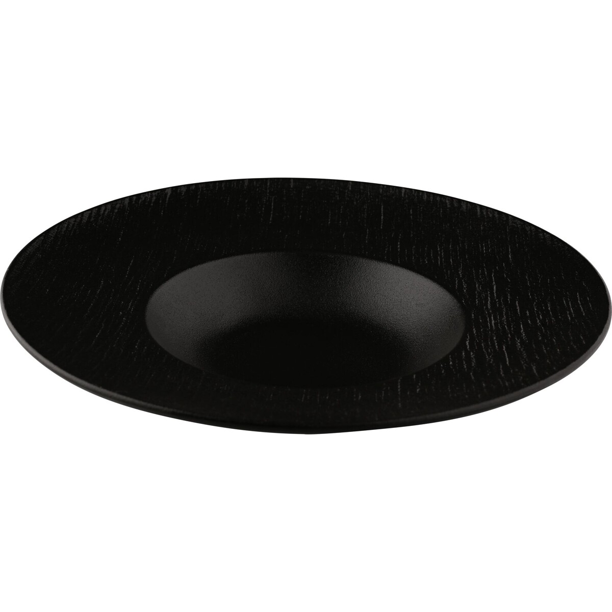 Porzellanserie "Lavanit" schwarz Pastateller