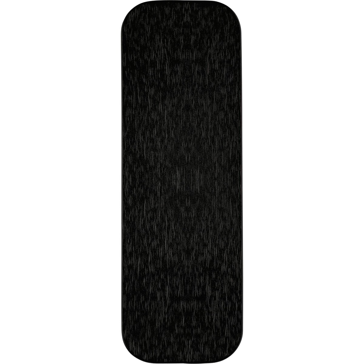 Porzellanserie "Lavanit" schwarz Platte rechteckig 25,1x8,5x1,1cm