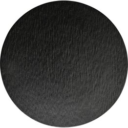 Porzellanserie "Lavanit" schwarz Platte rund Ø25cm
