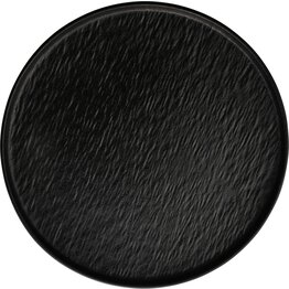 Porzellanserie "Lavanit" schwarz Teller flach