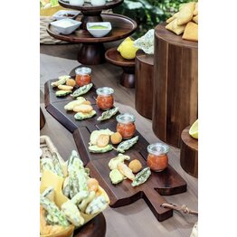 Akazienholzbretter, 4-tlg.Set