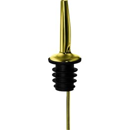 Ausgießer Edelstahl, gold eloxiert - NEU