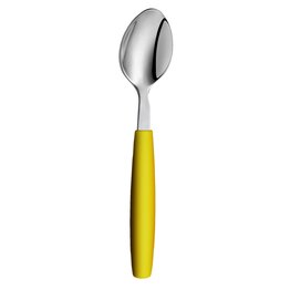 Besteckserie "Colour" gelb Dessertlöffel - NEU