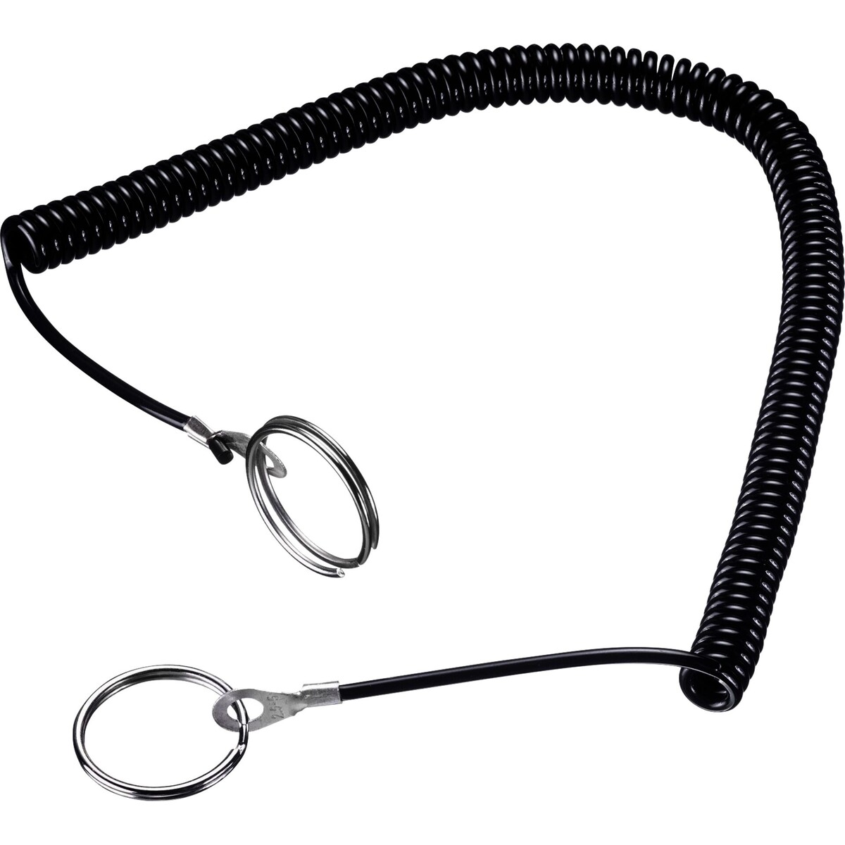 Spiralkette mit 2 Ringen