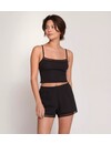 Sloggi dames hemd GO Ribbed Crop Top - Mouwloos slaapshirt