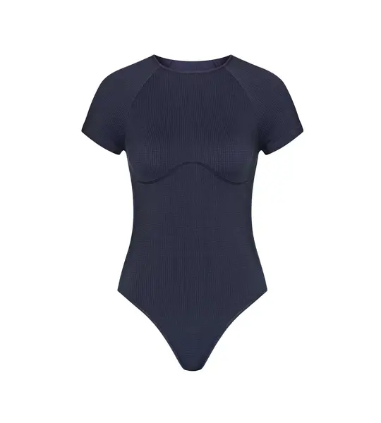 Sloggi Aloe vera body korte mouw - Ever infused sleeve bodysuit - Naadloze body met rondehals Sloggi Aloe vera body korte mouw - Ever infused sleeve bodysuit - Naadloze body met rondehals