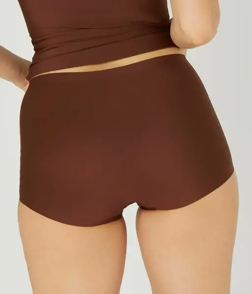 Ten Cate Secrets dames boxershort 30178 - Naadloze dames boxershorts - onderbroek - Bruin - Beige Ten Cate Secrets dames boxershort 30178 - Naadloze dames boxershorts - onderbroek - Bruin - Beige