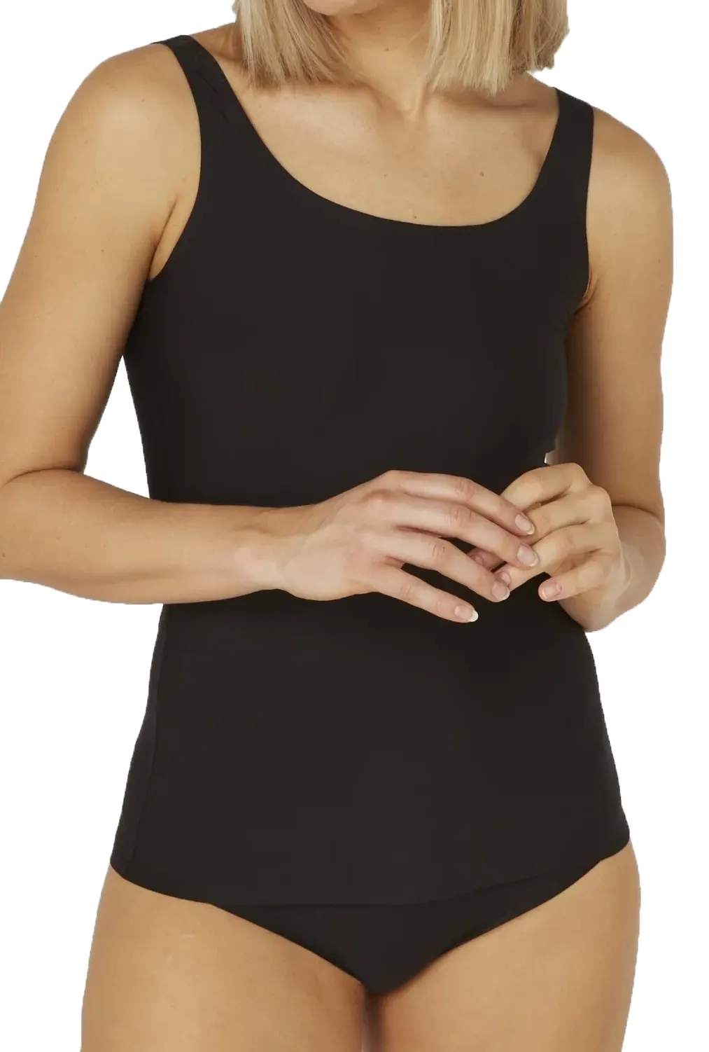 Ten Cate 31614 Secrets dames hemd V-hals - 2-way - Naadloos dames onderhemd - Invisibile