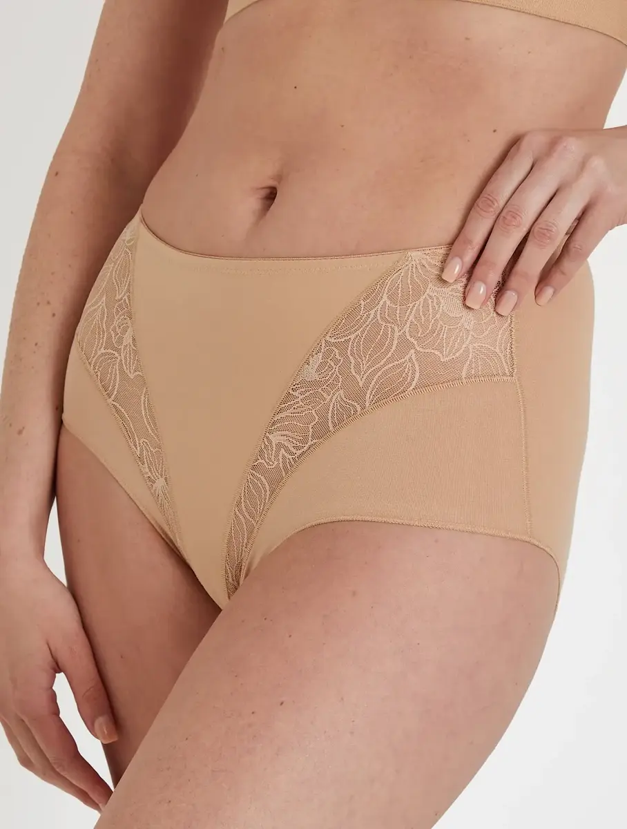 Nina von C katoenen corrigerend ondergoed - Tailleslip - Buik corrigerende kanten shapewear