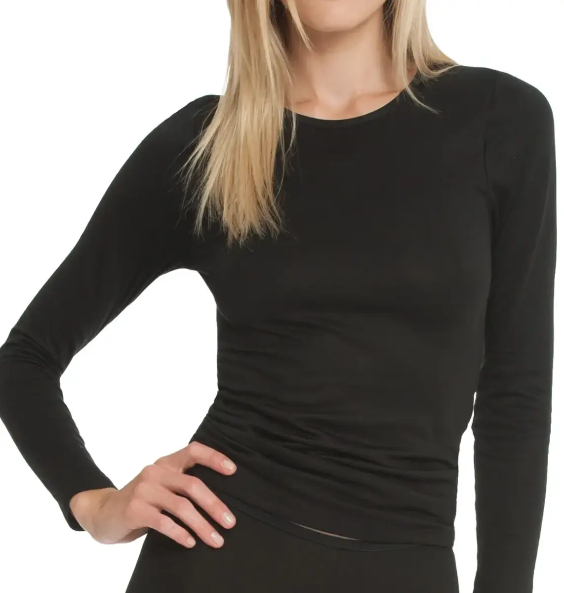 Nina von C dames ondershirt modal naadloos - Lange mouw - Ronde hals Nina von C dames ondershirt modal naadloos - Lange mouw - Ronde hals