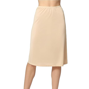 J&C lange onderrok dames 65cm  - Jupon - Wit - Zwart - Huidskleur J&C lange onderrok dames 65cm  - Jupon - Wit - Zwart - Huidskleur