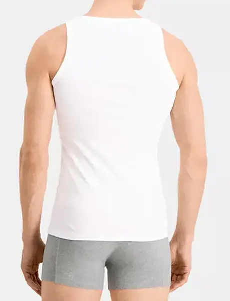 Puma 2-Pack heren hemden - Basic Tanktop - Katoenen onderhemd slim fit - Ronde hals - Zonder mouwen Puma 2-Pack heren hemden - Basic Tanktop - Katoenen onderhemd slim fit - Ronde hals - Zonder mouwen