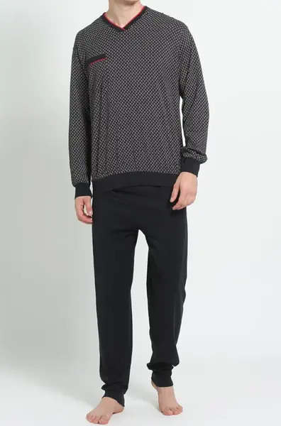 Gotzburg heren pyjama - Manhattan - 451381 - Nos Gotzburg heren pyjama - Manhattan - 451381 - Nos