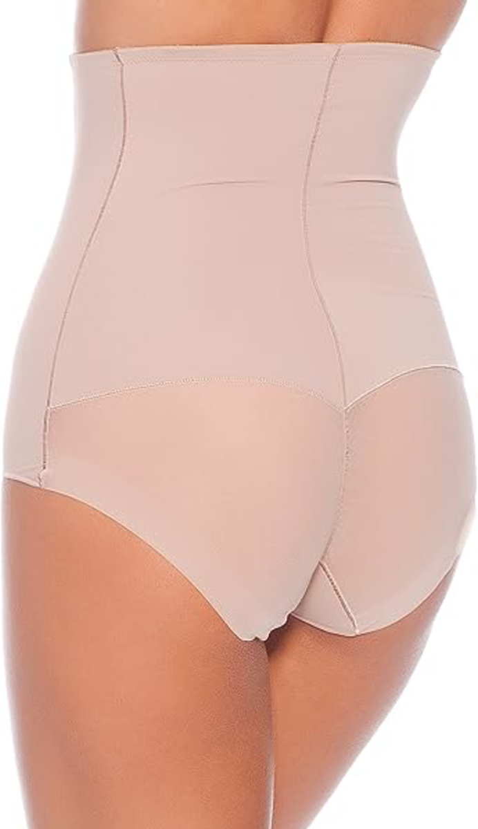 Avet corrigerende hoge slip dames - Buik correctie - Hoge shapewear brief - Badstof kruisje Avet corrigerende hoge slip dames - Buik correctie - Hoge shapewear brief - Badstof kruisje