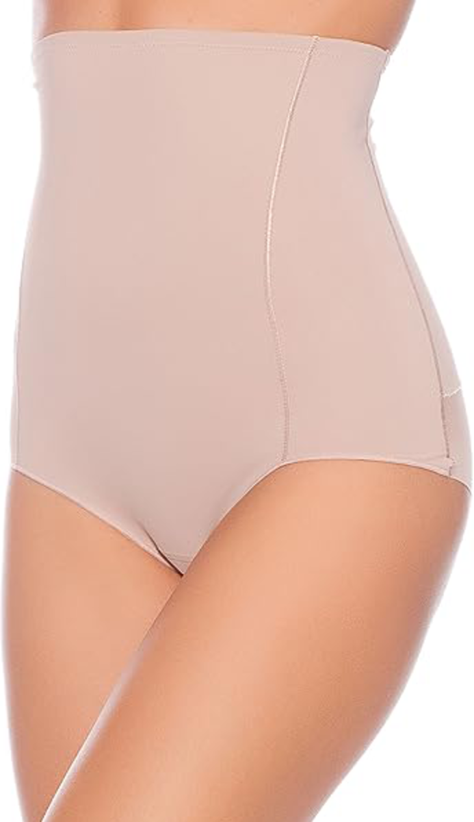Avet corrigerende hoge slip dames - Buik correctie - Hoge shapewear brief - Badstof kruisje Avet corrigerende hoge slip dames - Buik correctie - Hoge shapewear brief - Badstof kruisje