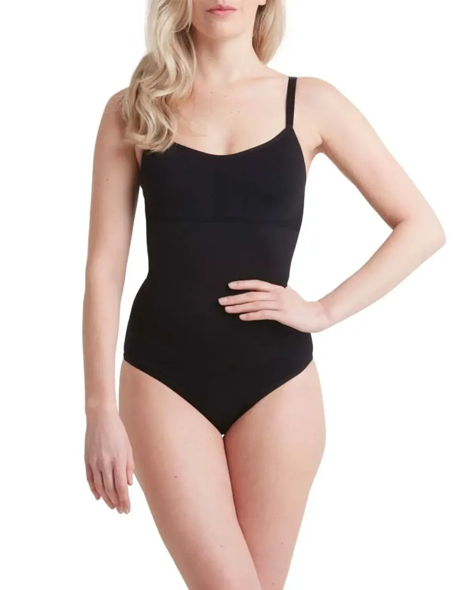 Nomi corrigerende Body - Stringbody - Shapewear bodysuit zwart - Verstelbare bandjes