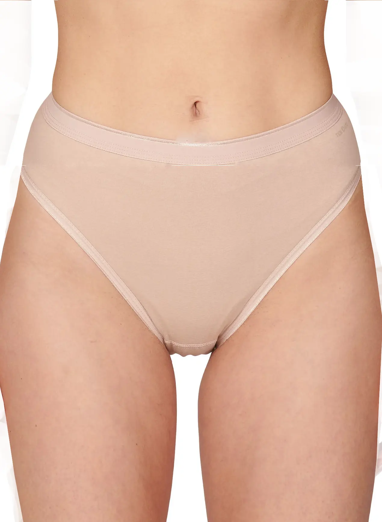 Ten Cate ondergoed 2-Pack dames Rio slip - 32282 - Hoog opgesneden dames slip - Biologisch katoen