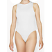 Pieces body hoge hals - Neja - Bodysuit mouwloos - Body zonder mouwen - Naadloos - witte body - zwarte body - Wit