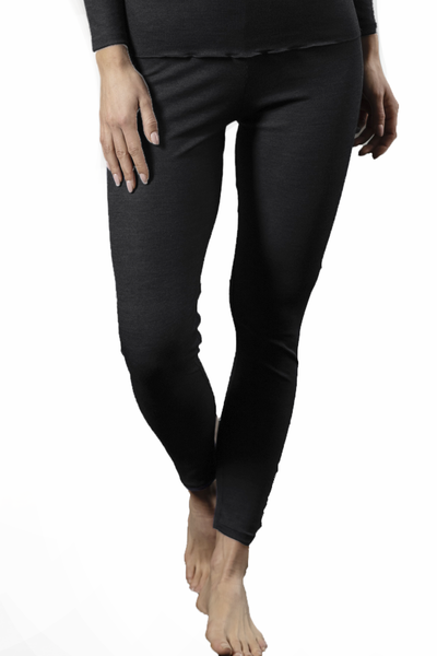 Nina von C dames Wollen legging / Thermo broek - Merino wollen thermisch lange onderbroek