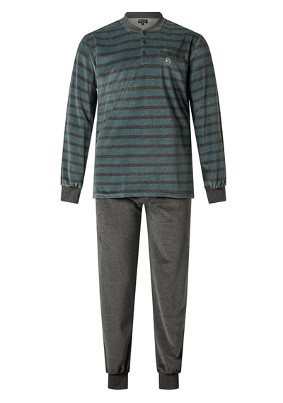 Outfitter velours heren pyjama - Warm Earth Outfitter velours heren pyjama - Warm Earth