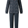 Lunatex dames pyjama dikke tricot - Snow dots