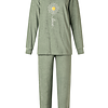 Lunatex badstof dames pyjama - Sunflower