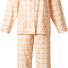 Lunatex flanel dames pyjama - Old School