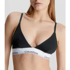 Calvin Klein Triangle Bralette dames - Unlined - Bh zonder beugel - Triangle bh - Katoen modal Calvin Klein Triangle Bralette dames - Unlined - Bh zonder beugel - Triangle bh - Katoen modal