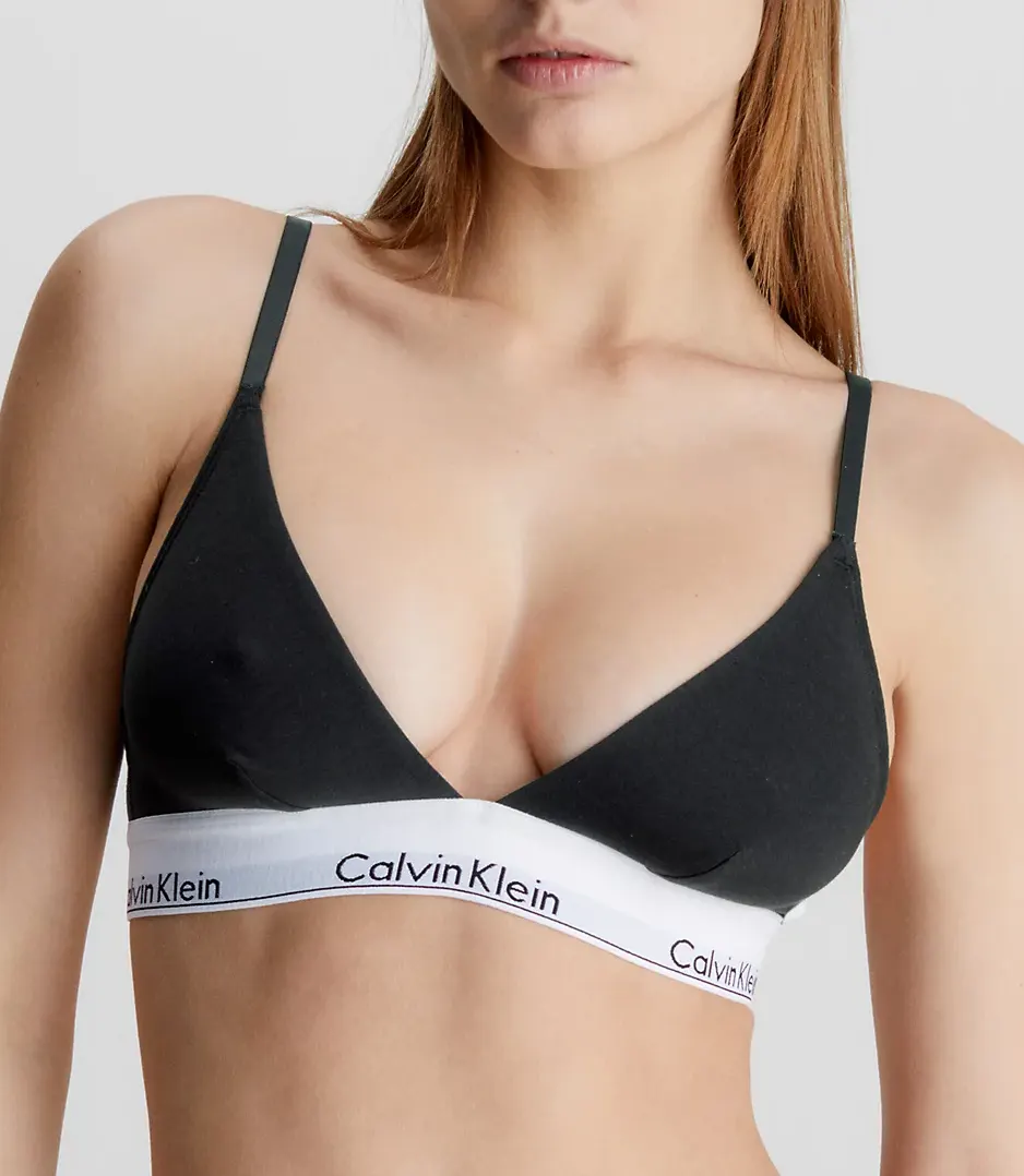 Calvin Klein Triangle Bralette dames - Unlined