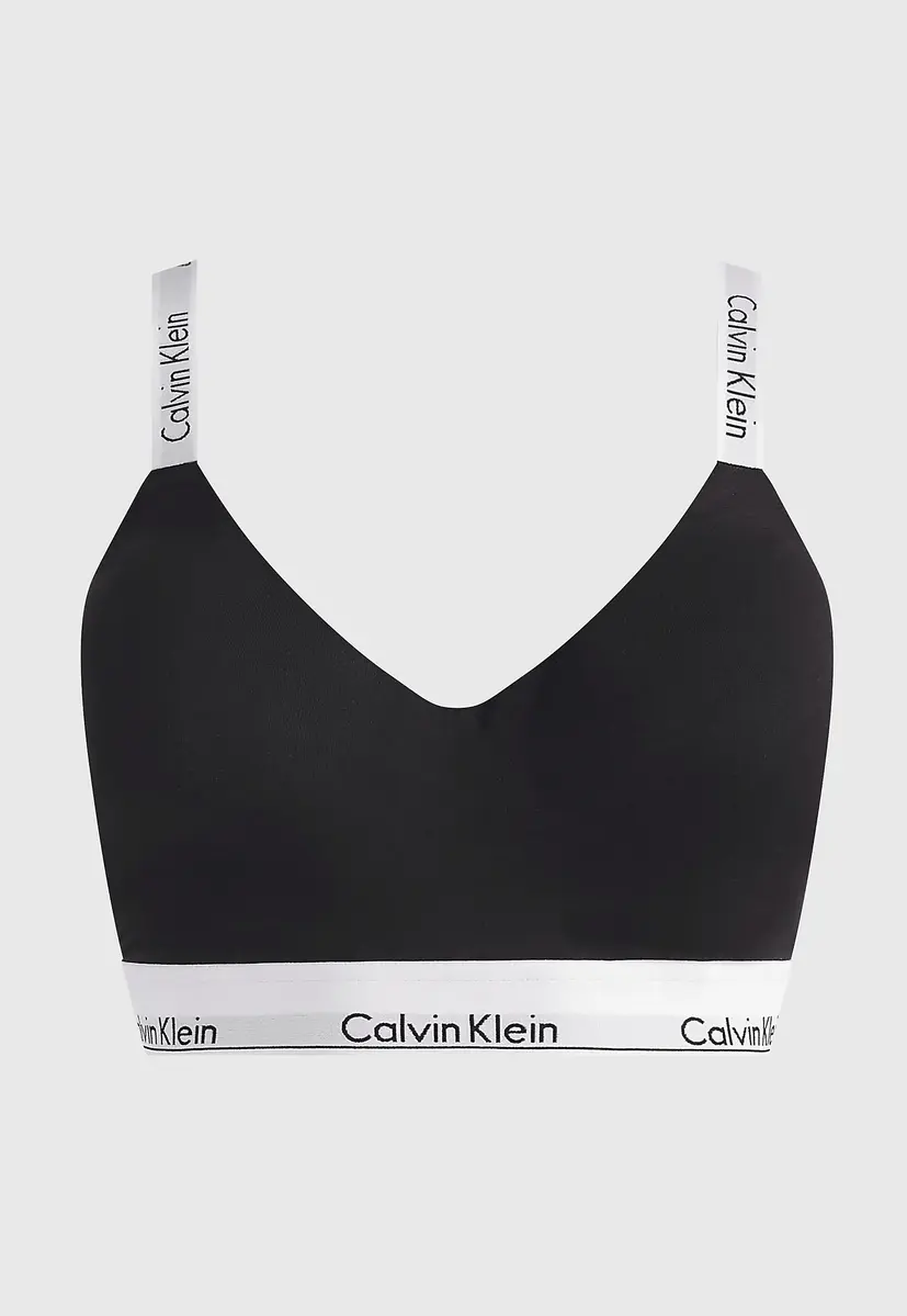 Calvin Klein Bralette dames - Full cup Light lined - Stevige katoenen bralette - Bh Top - Verstelbare bandjes Calvin Klein Bralette dames - Full cup Light lined - Stevige katoenen bralette - Bh Top - Verstelbare bandjes