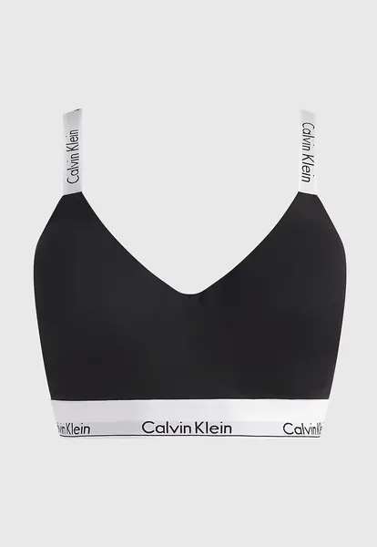 Calvin Klein Bralette dames - Full cup Light lined - Stevige katoenen bralette - Bh Top - Verstelbare bandjes Calvin Klein Bralette dames - Full cup Light lined - Stevige katoenen bralette - Bh Top - Verstelbare bandjes